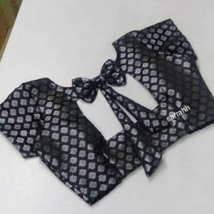 Blouse-Stitch Blouses in Black Shades
