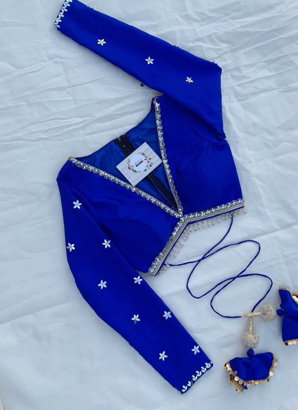 Royal Maggam Work Blouse - Image 3