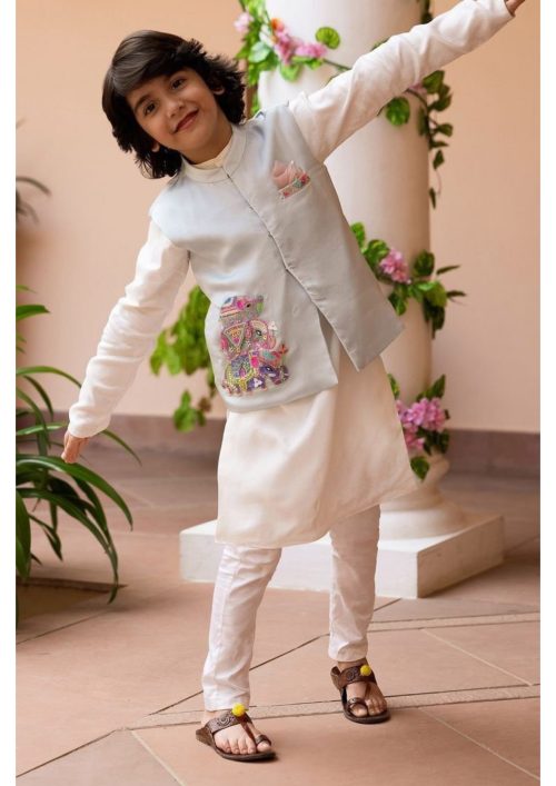 Kurta for kids-Little Hands - Image 3