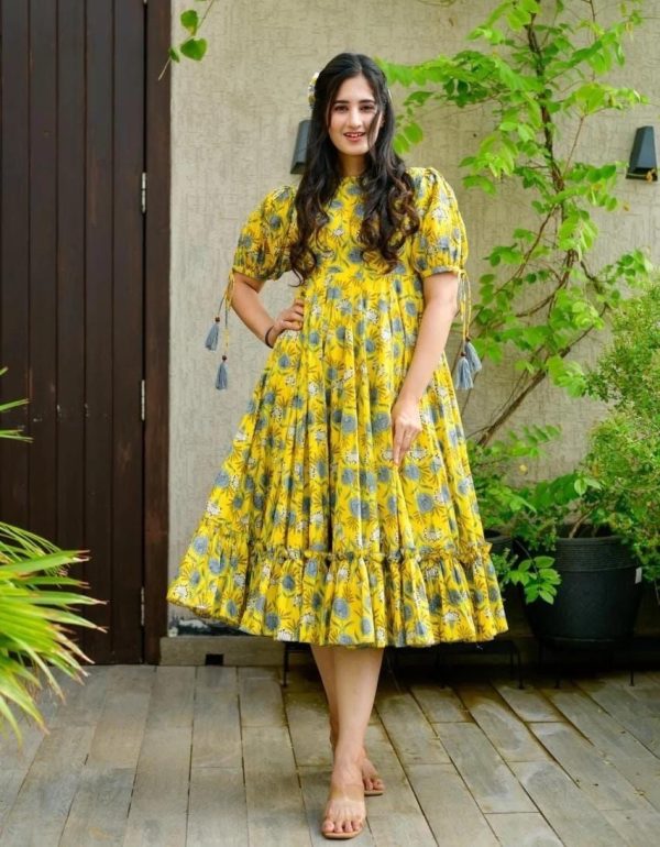 Frocks-Playful Pretty glamorous Wear